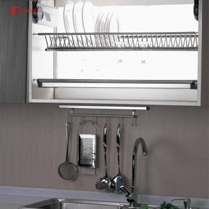 Giá bát đĩa tủ trên inox |FC28|