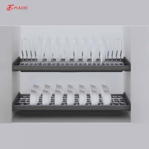 Giá bát đĩa tủ trên Inox oval 304 |FC36S|